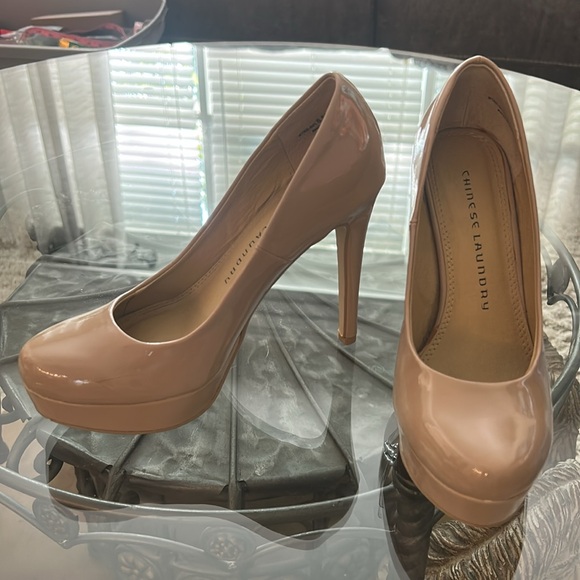 EUC Chinese Laundry Platform Pumps. - Picture 2 of 5